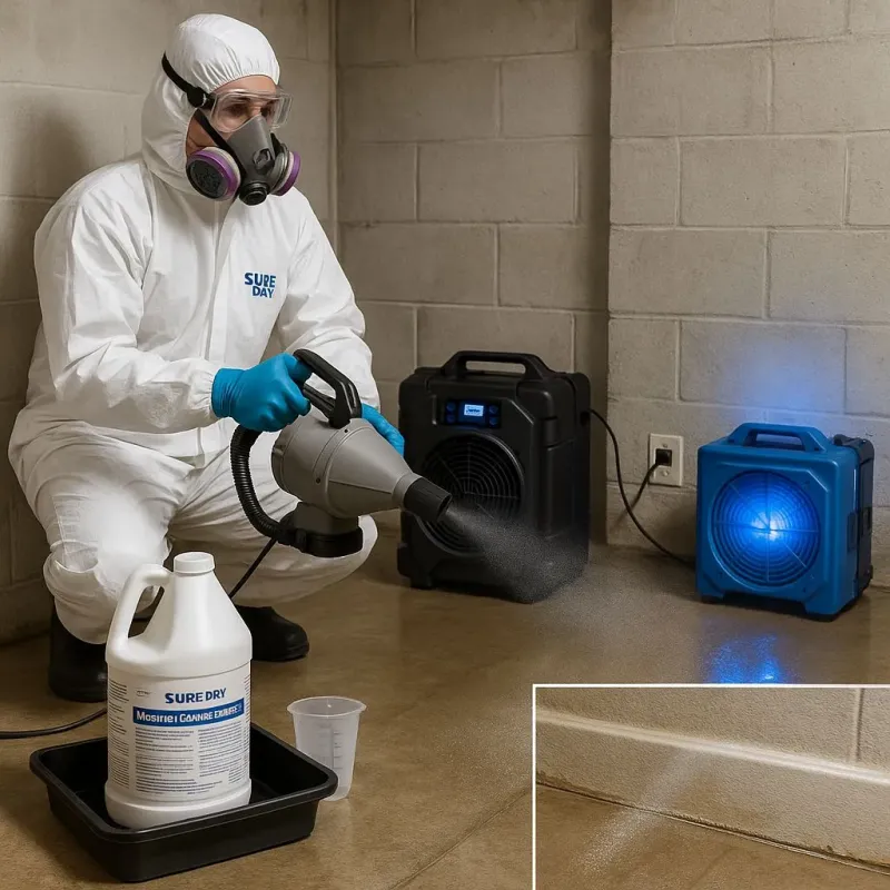 Sanitization and Odor Removal process in Hillcrest, NY