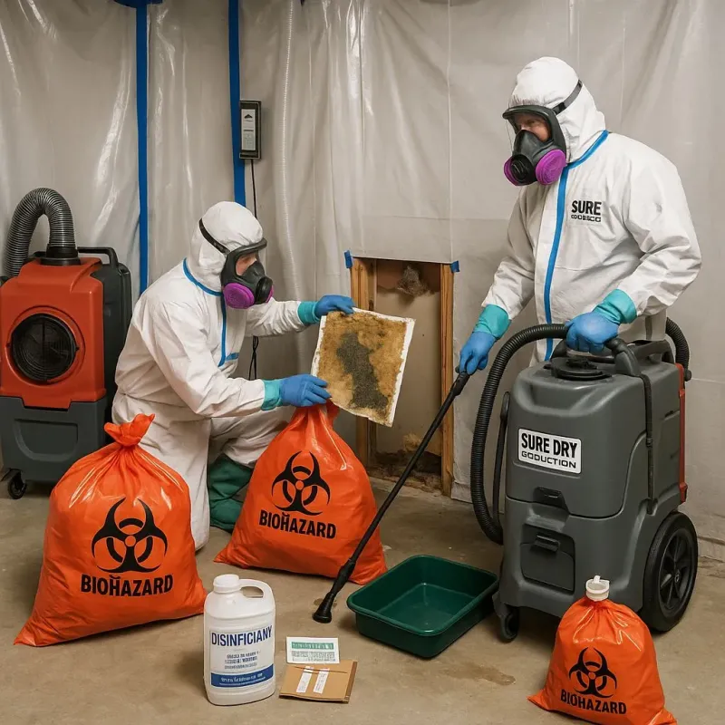 Contaminated Water Handling Protocols process in Hillcrest, NY