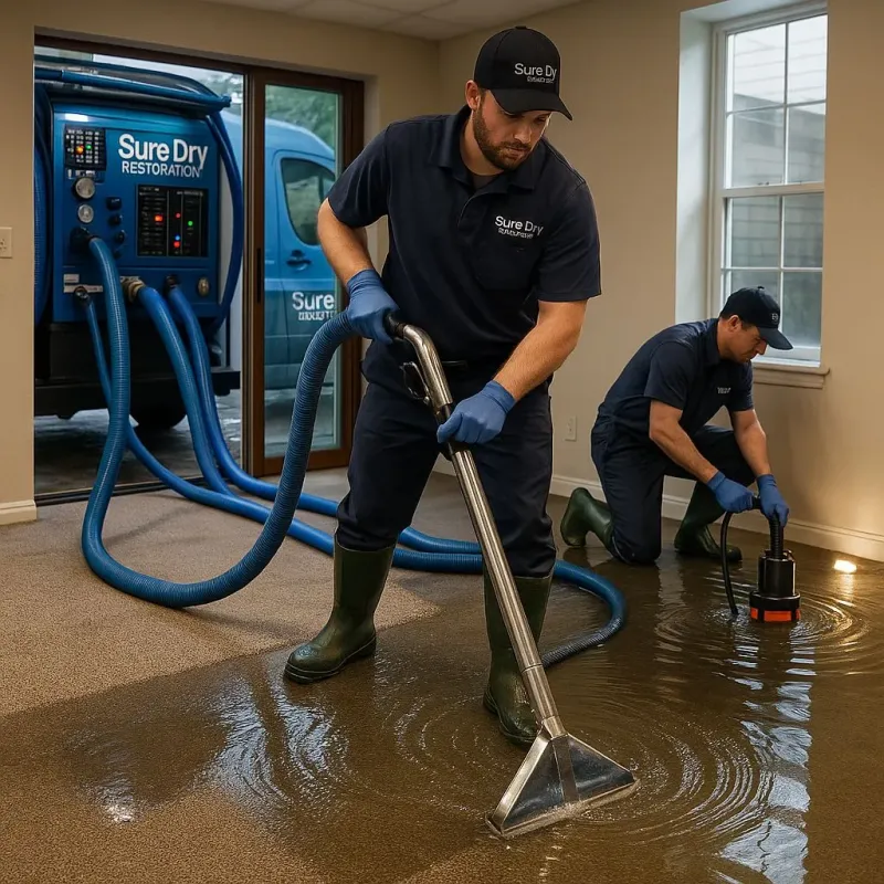Water Extraction and Removal process in Hillcrest, NY